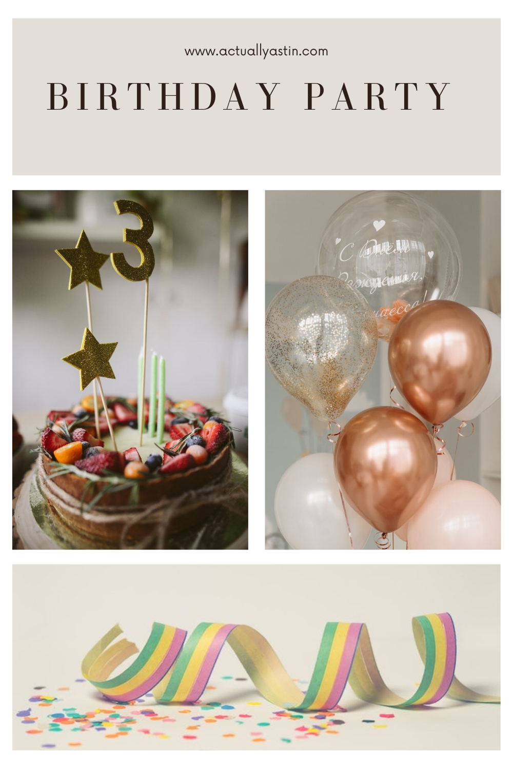 Birthday Party Ideas | 5 Tips For A Stylish Party On A Budget